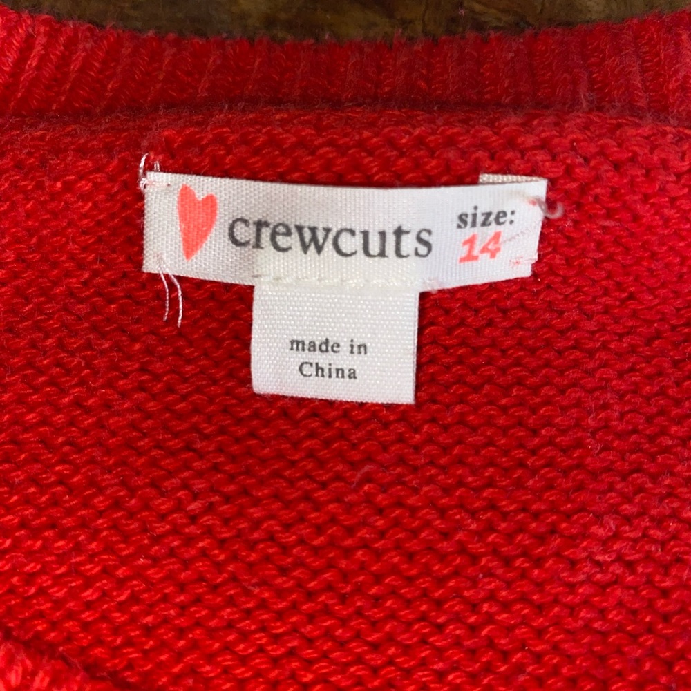 Crew Cuts (J Crew) Heart sweater